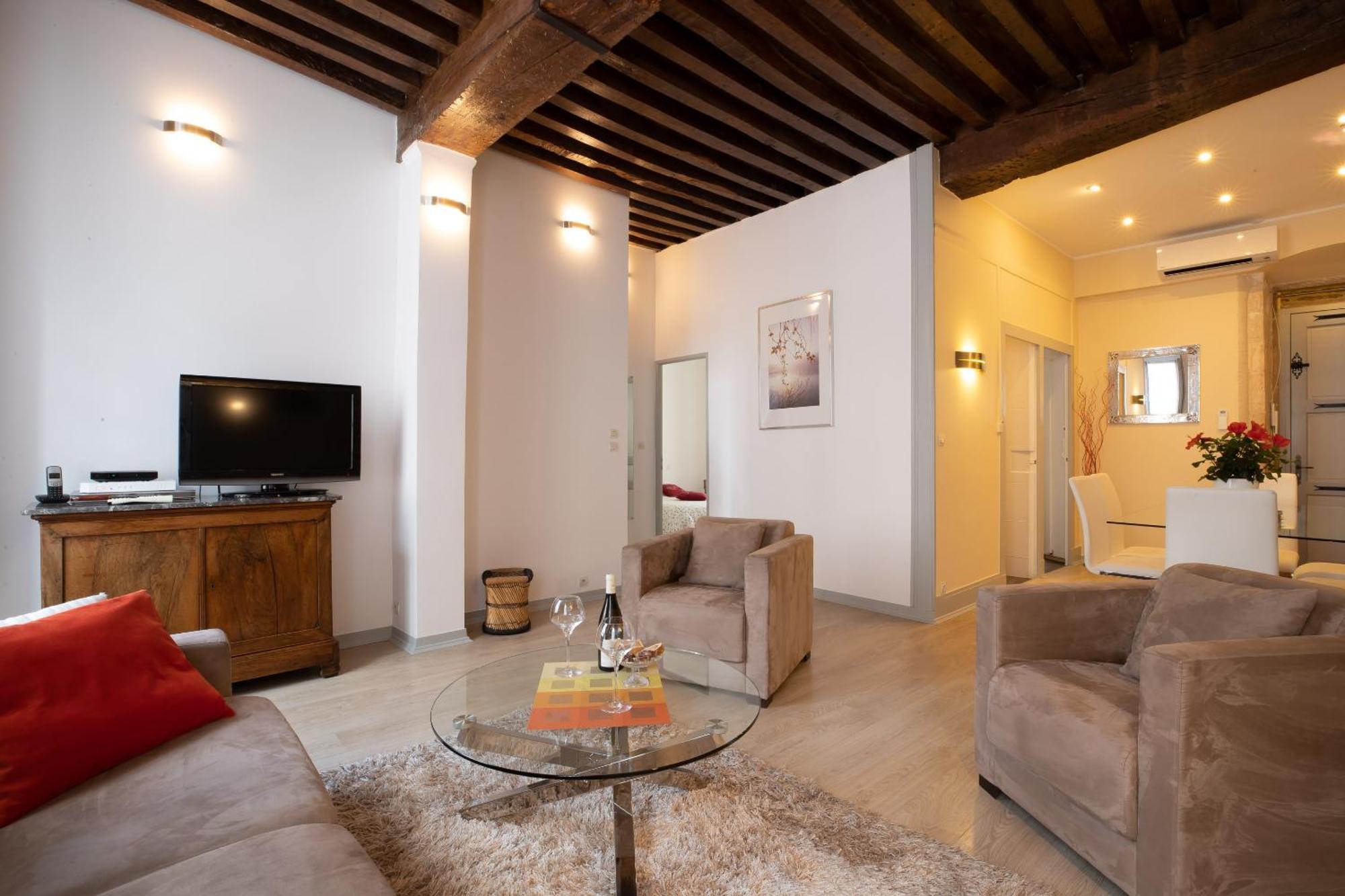 Residence Beaune Sweet Home, 4 Appartements D'Exception Avec Parking Inclus Pokoj fotografie
