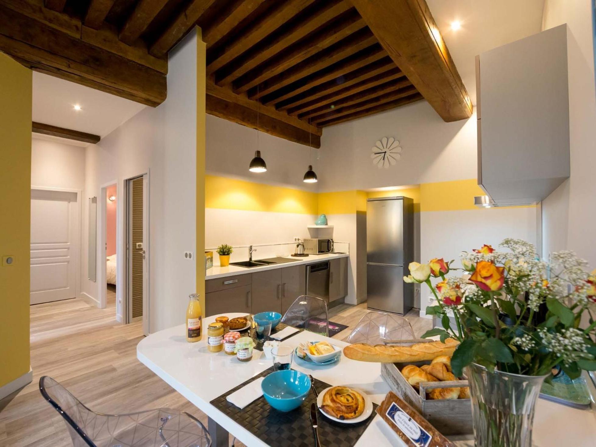 Residence Beaune Sweet Home, 4 Appartements D'Exception Avec Parking Inclus Pokoj fotografie