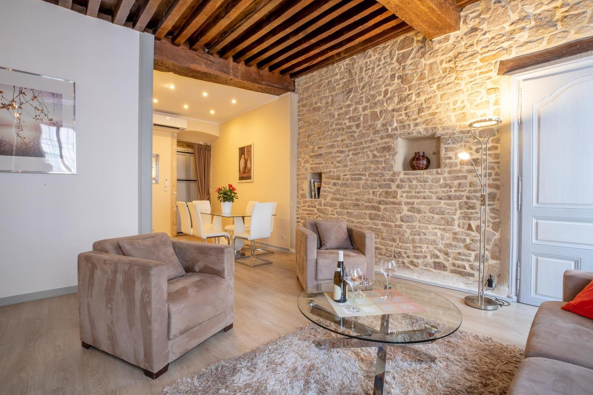 Residence Beaune Sweet Home, 4 Appartements D'Exception Avec Parking Inclus Pokoj fotografie