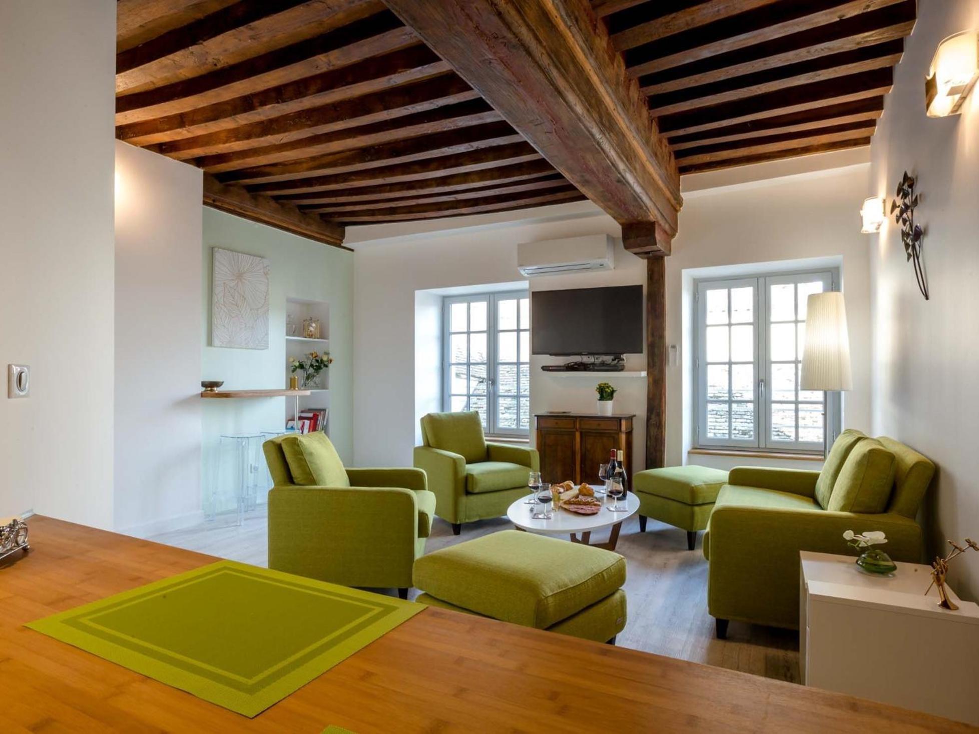 Residence Beaune Sweet Home, 4 Appartements D'Exception Avec Parking Inclus Pokoj fotografie