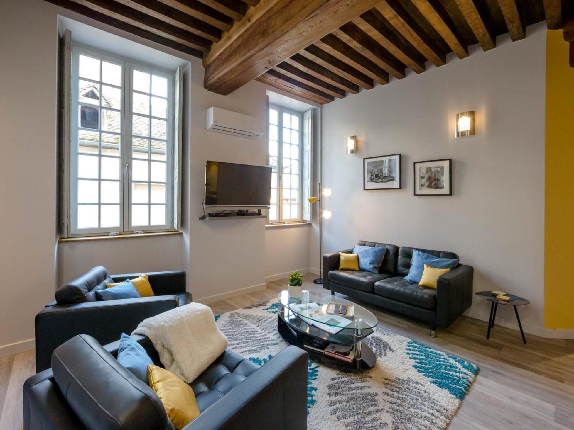 Residence Beaune Sweet Home, 4 Appartements D'Exception Avec Parking Inclus Pokoj fotografie